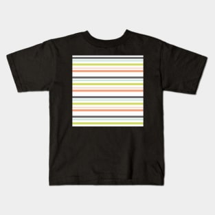 Classic Preppy Stripes Kids T-Shirt